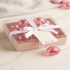 Aura Işıltılı Pembe Lolipop